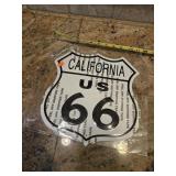 New 11' Route 66 Tin Sign