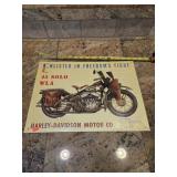 New 16' Harley Davidson Tin Sign