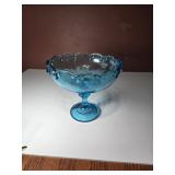 8' Indiana Glass Garland Bowl