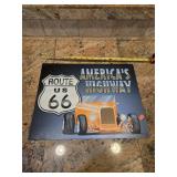 16' Route 66 Tin Sign