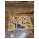 New 16' Grape Ola Tin Sign