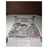 New 'Alice In A Winter Wonderland 22'x26' Signed