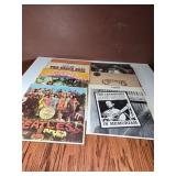 9 Rock Albums ungraded