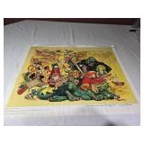 Another Fine Myth cover art signed Kelly Freas