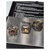 Three Silver Rings 24.9g