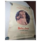 1968 Original Belle De Jour Movie Poster 30'x40'