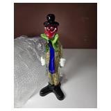 11' Murano Glass Clown