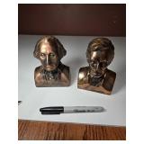 Washington & Lincoln Copper Banks