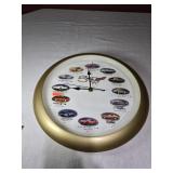 13' Corvette Clock works