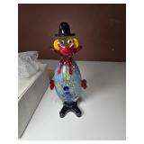9.5' Murano Glass Clown