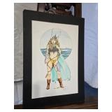 Damien Willich 'Viqueen II' colored print #30/100