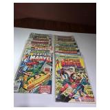 Captain Marvel  13 Issues btw # 38 to 62