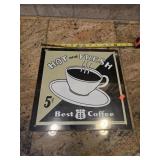 New 12' Route 66 Coffee Tin Sign