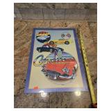New 17' Corvette Tin Sign