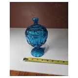 8' L.E. Smith Moon & Stars  Candy Dish