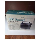 RadioShack TV Sound AM/FM  NOS