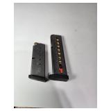 2x .380 auto clips w/rounds (no ship)