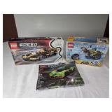 3 Sealed Lego Kits