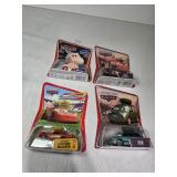 Cars die cast x 4