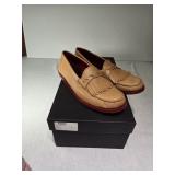 Dolce & Gabbana Beige Leather Loafers Size 9