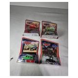 Cars die cast x 4