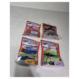 Cars die cast x 4