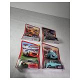 Cars die cast x 4