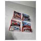 Cars die cast x 4