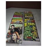 10 New 90's  Wizard Magazines