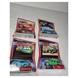 Cars die cast x 4