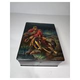 '9.5'x7' Russian Lacquer Box