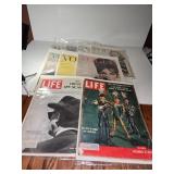 VTG Vogue & Life Magazine's