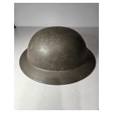 Vintage Metal British Helmet