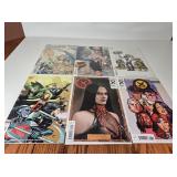 6 Variant Cover Comic Issues B&B
