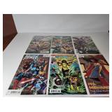 6 Variant Cover Comic Issues B&B