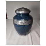 10' Indian Metal Urn new