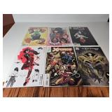 6 Variant Cover Comic Issues B&B