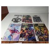 6 Variant Cover Comic Issues B&B