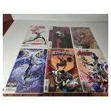 6 Variant Cover Comic Issues B&B