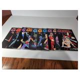 Cobra #1-5,7-9, 11,12