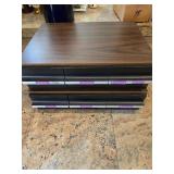 Two Cassette Drawers half full