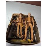 Big Box of Marx Western Figures and more