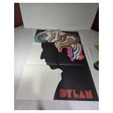 Mint Bob Dylan by Milton Glaser 1967 Poster 22x23'
