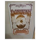 12x20.5' Donovan Original Spokane Concert Poster