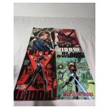4 Black Widow Graphic Novels