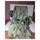 US Field Pack, Combat, Large LC-1 w/Poncho clean