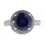 Brilliant 4.10 ct Tanzanite Solitaire Ring