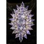 Genuine 5.08 ct Tanzanite & Diamond Dinner Ring