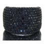 Stunning 4.00 ct Black Diamond Cocktail Ring