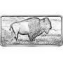 10 Ounce: Running Buffalo .999 Fine Silver Bar
